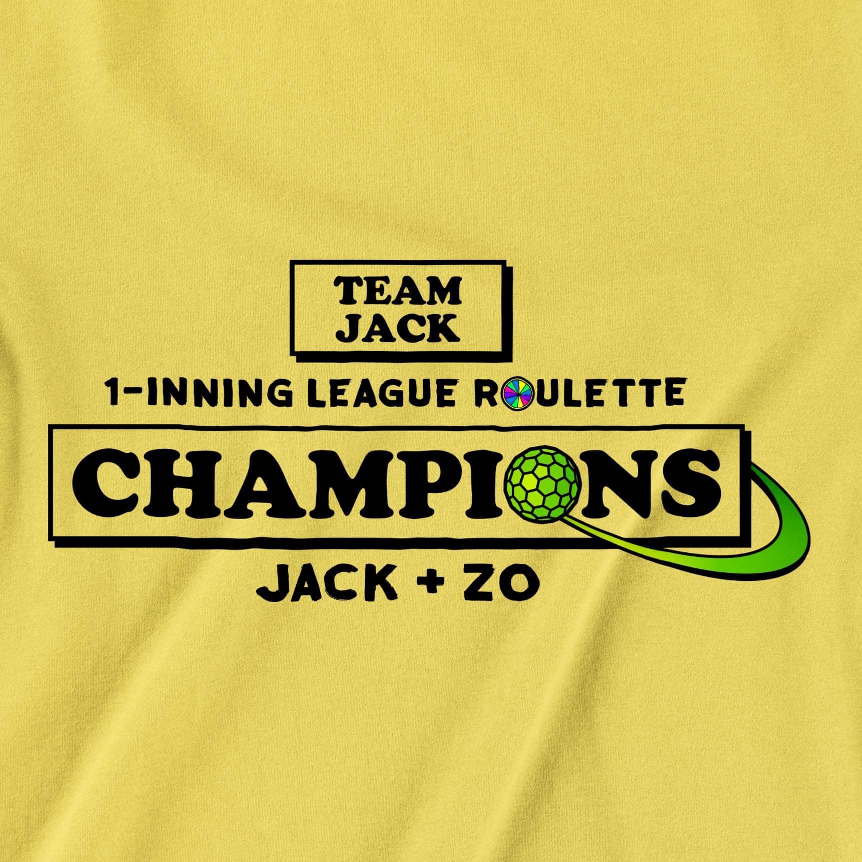 1-Inning League Roulette Champs | T-Shirt