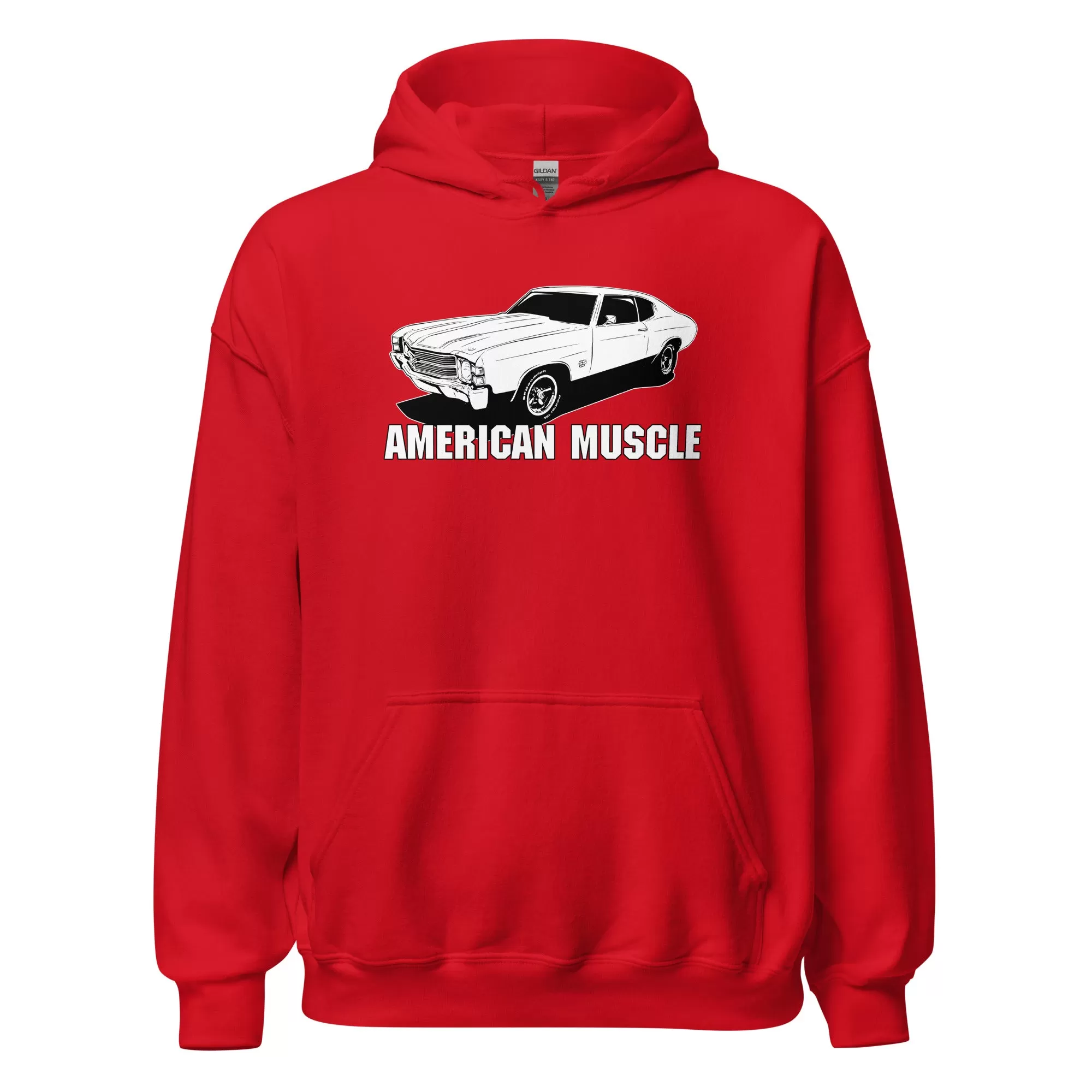 1971 Chevelle Car Hoodie - American Muscle Sweatshirt