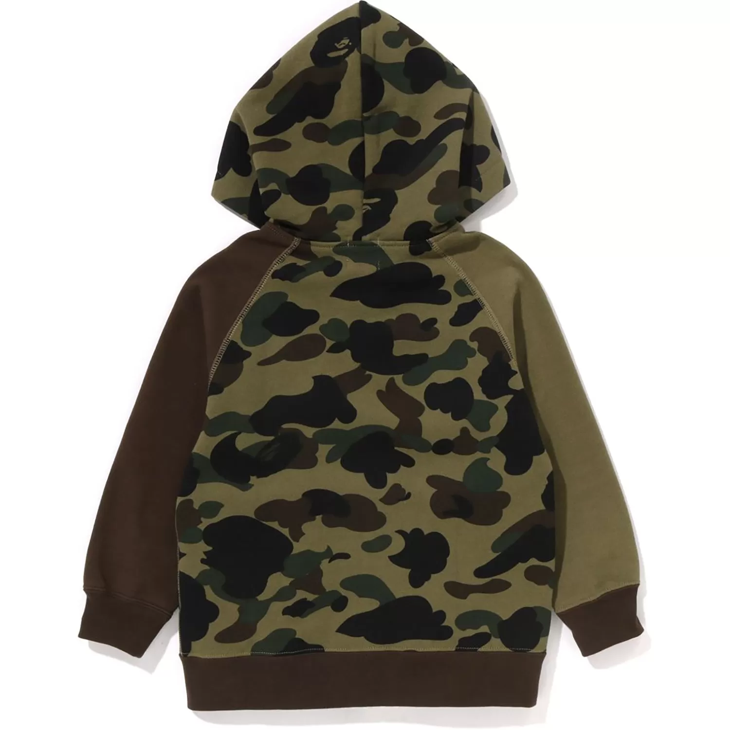 1ST CAMO CRAZY COLLEGE ZIP HOODIE KIDS