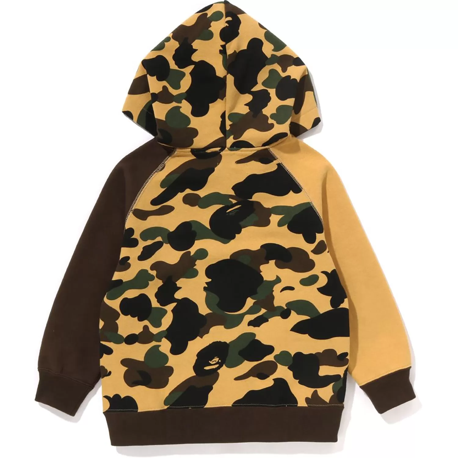 1ST CAMO CRAZY COLLEGE ZIP HOODIE KIDS