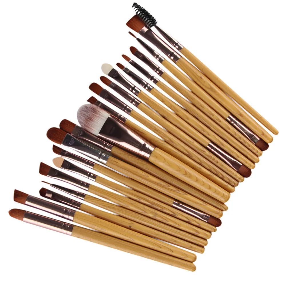 20pcs Pro Make up Brush tools Eyeshadow Blending Make-up Toiletry Kit Make Up Brush Concealer Cosmetic Eyeliner Lip Brushes