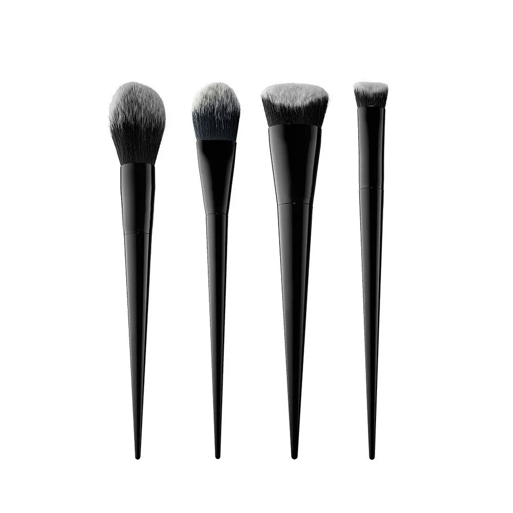 4PCS Heart shape MAANGE makeup brushes Eyeshadow Powder Foundation Contour brush maquillage Cosmetic Professional makeup brush