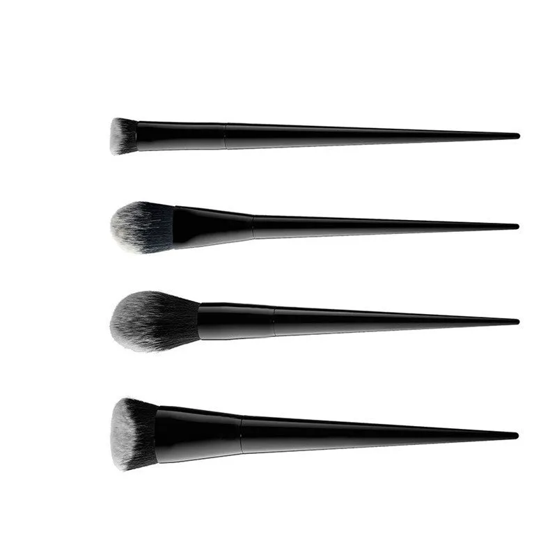 4PCS Heart shape MAANGE makeup brushes Eyeshadow Powder Foundation Contour brush maquillage Cosmetic Professional makeup brush