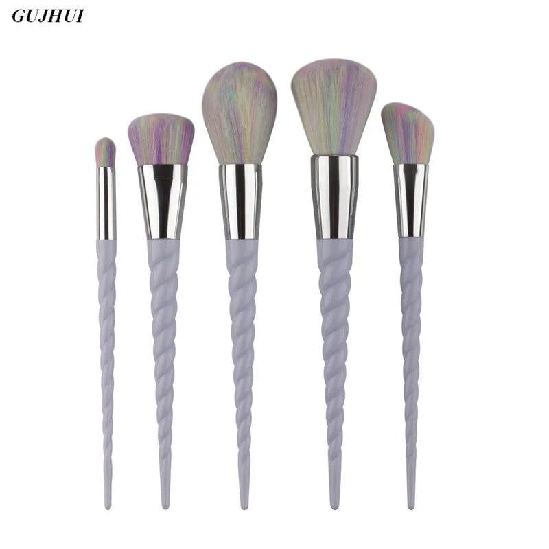 5PCS Make Up Foundation Eyebrow Eyeliner Blush Cosmetic Concealer Brushes professional maquillage makeup brushes