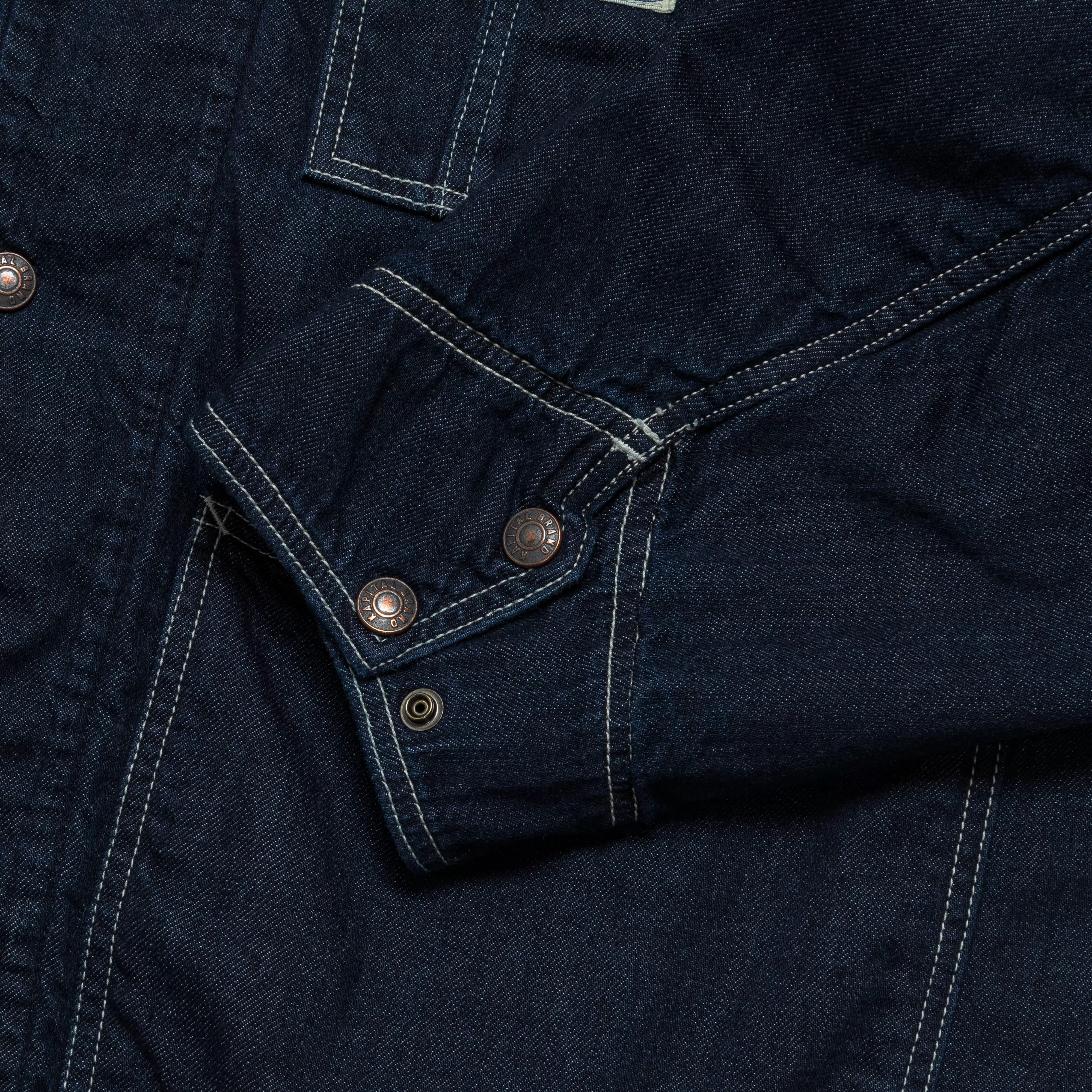 8oz Denim Lined CACTUS Coverall (O/W) - Indigo