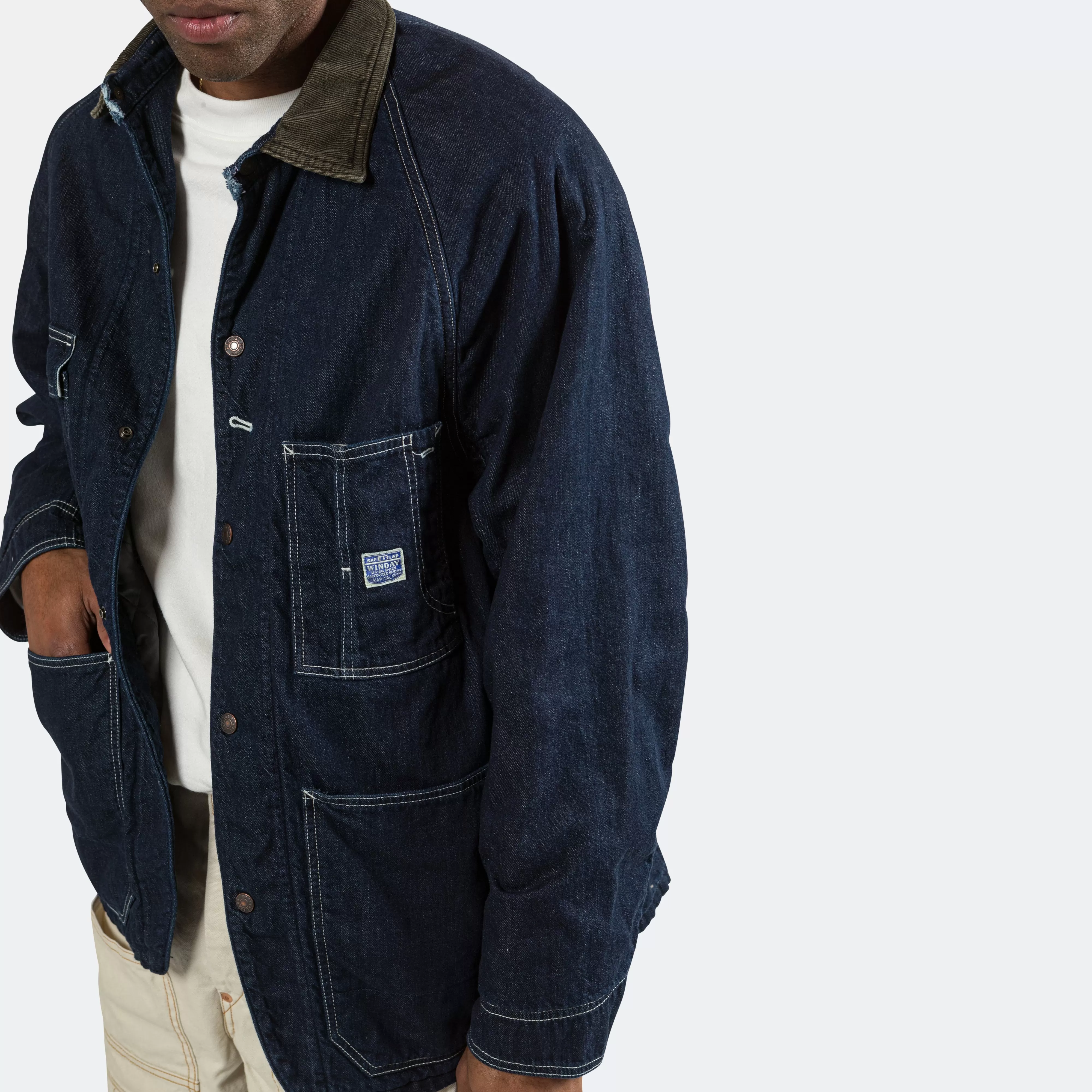 8oz Denim Lined CACTUS Coverall (O/W) - Indigo