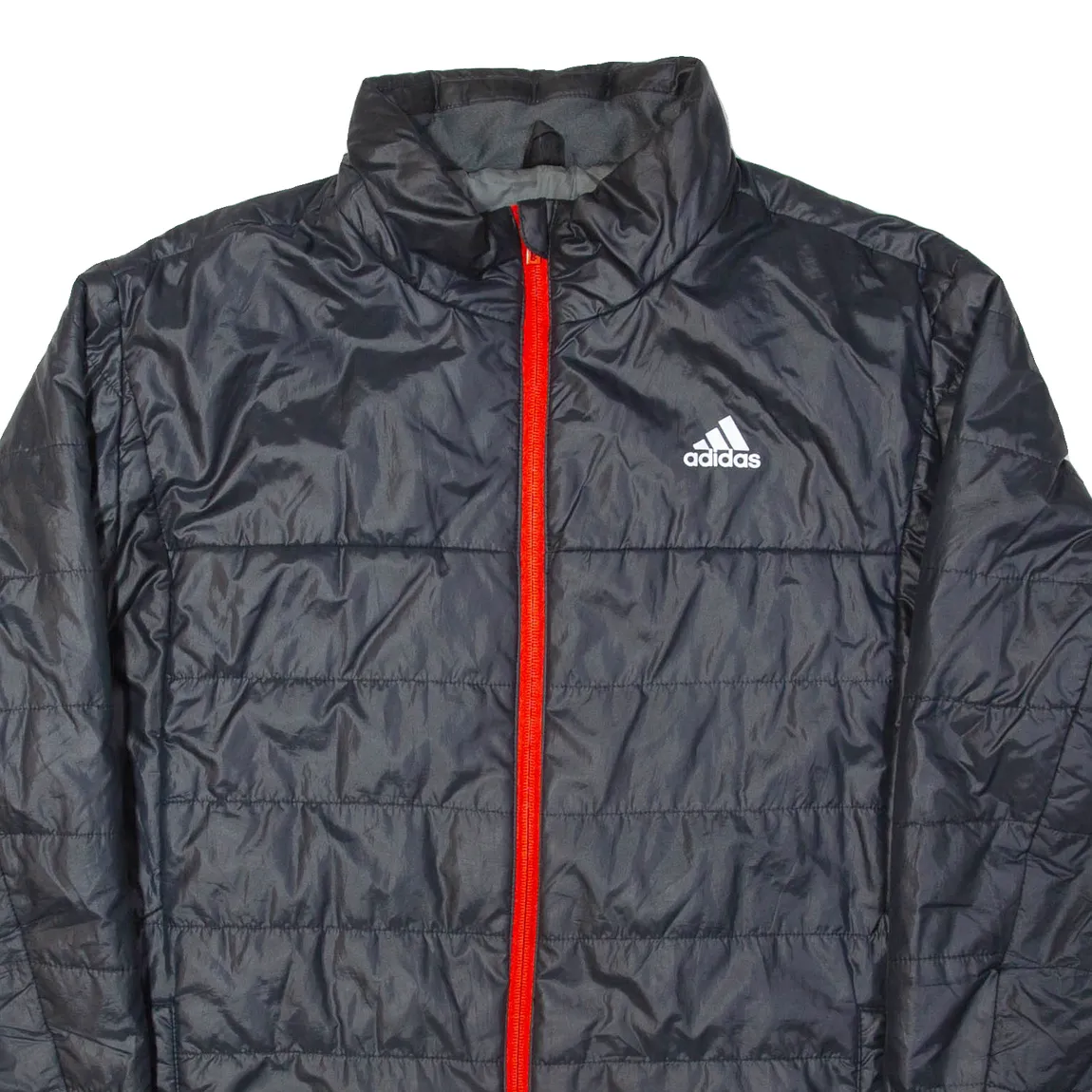 ADIDAS Mens Puffer Jacket Black 2XL