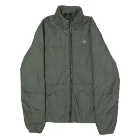 ADIDAS Mens Puffer Jacket Green S