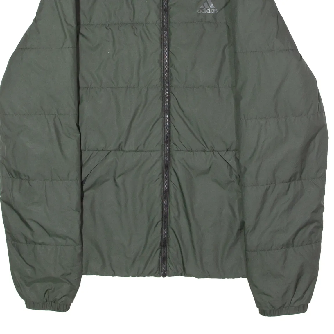 ADIDAS Mens Puffer Jacket Green S