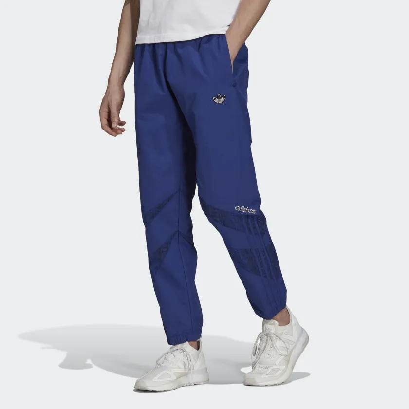 Adidas Originals SPRT Animal Print Track Pants - Blue