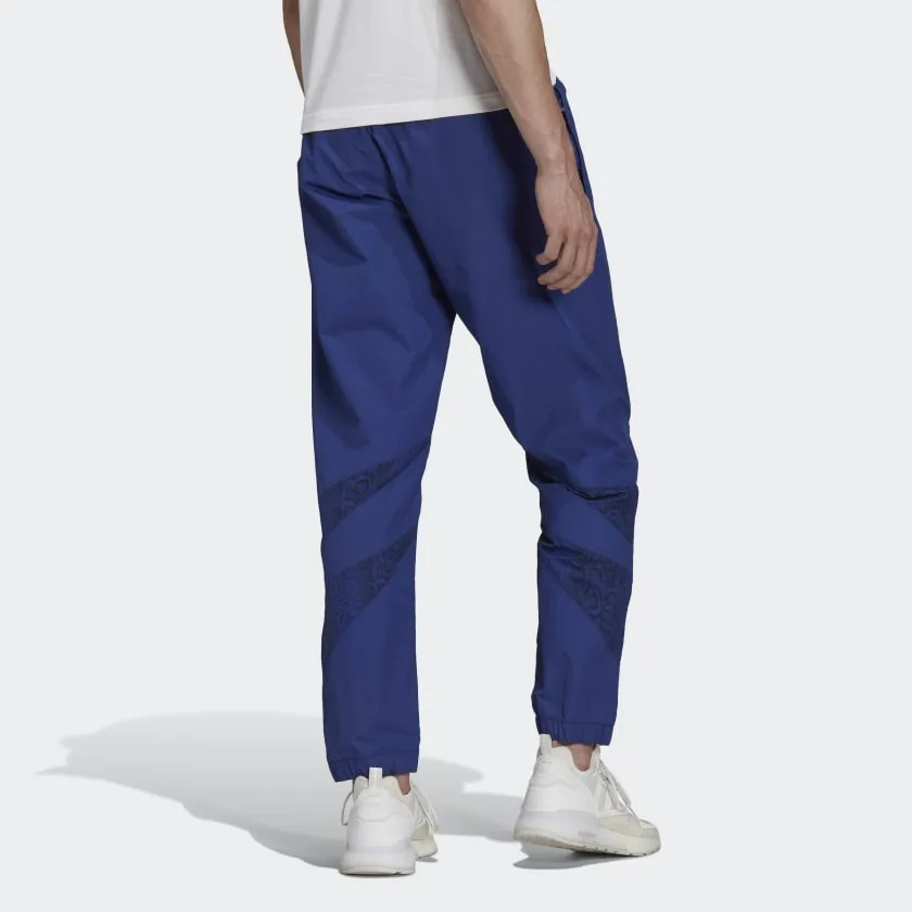 Adidas Originals SPRT Animal Print Track Pants - Blue