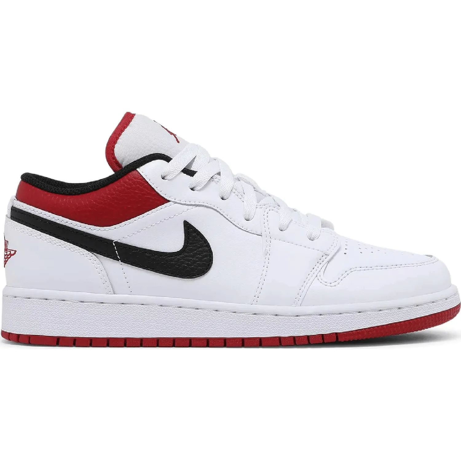 Air Jordan 1 Low GS 'White Gym Red'