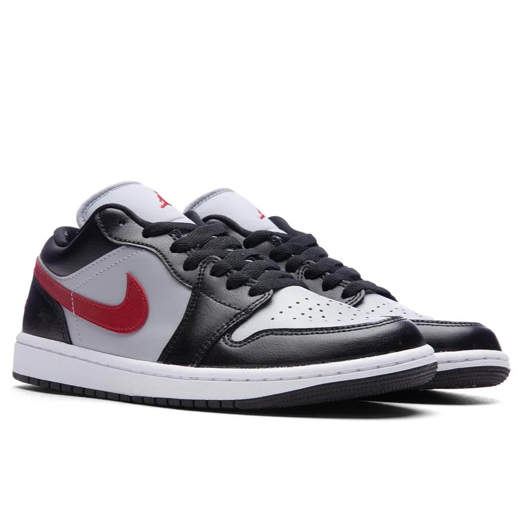 Air Jordan 1 Low Women's - Wolf Grey/Gym Red/Black