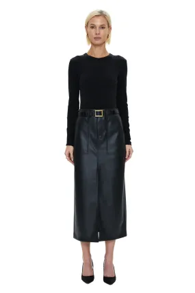 Alice Utility Skirt Slate Black