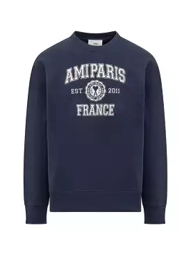 Ami Paris France Crewneck Sweatshirt USW008.747