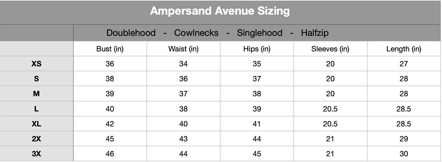 Ampersand Avenue - Halfzip Hoodie Adventure Awaits