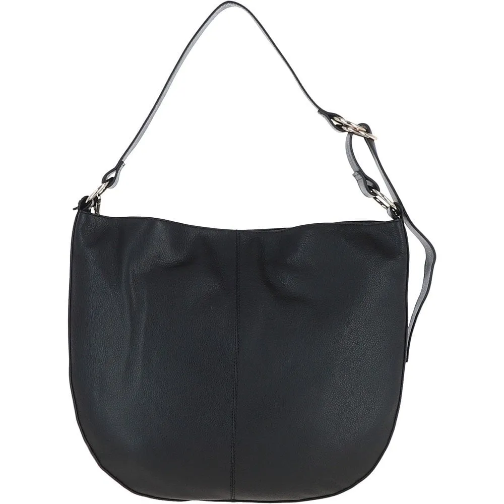 Ashwood Ladies Long Handle Shopper Bag Black: J-17