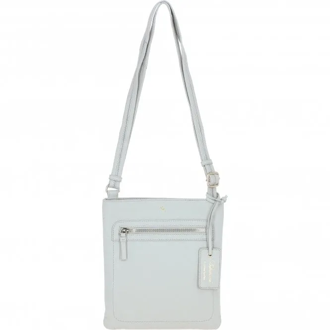 Ashwood Leather Crossbody Bag - Ice Grey: CB-3 (63014)