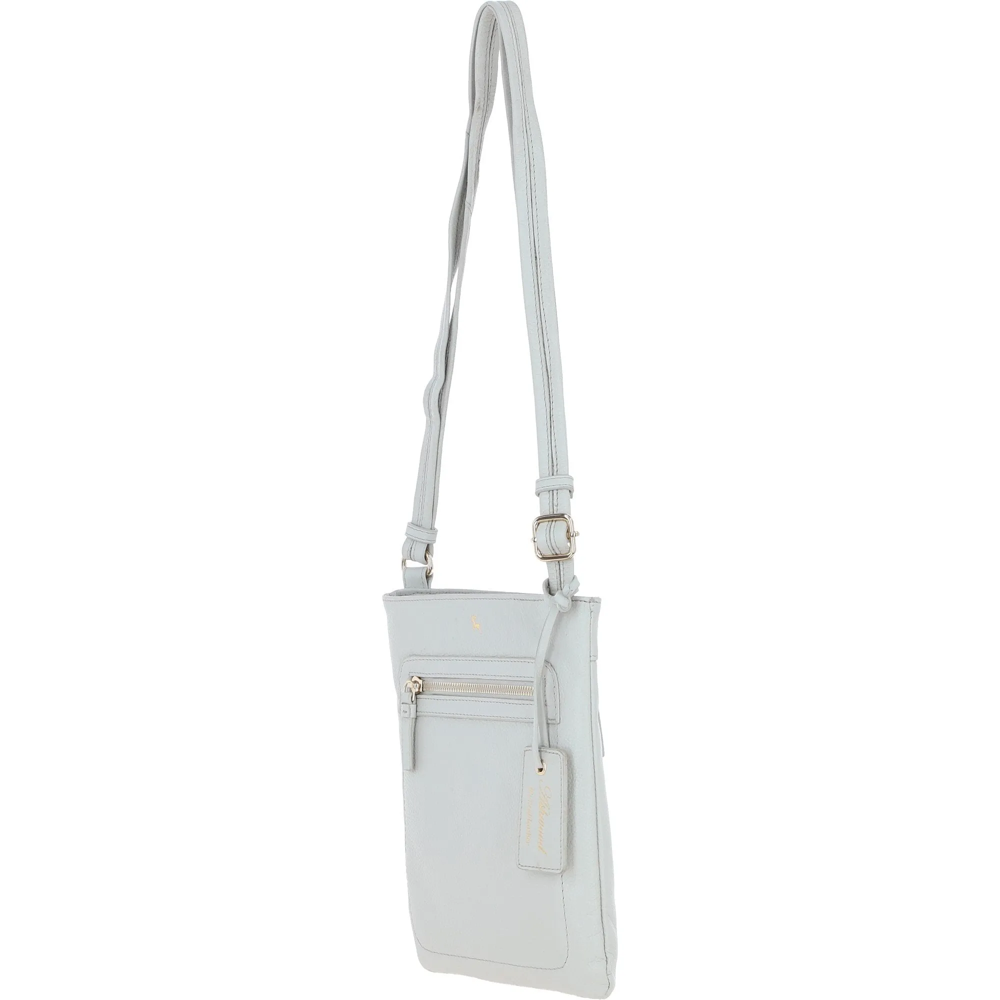 Ashwood Leather Crossbody Bag - Ice Grey: CB-3 (63014)