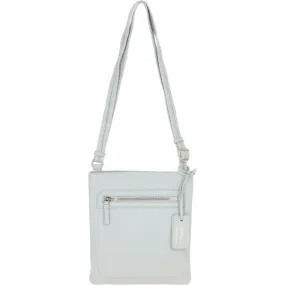 Ashwood Leather Crossbody Bag - Ice Grey: CB-3 (63014)