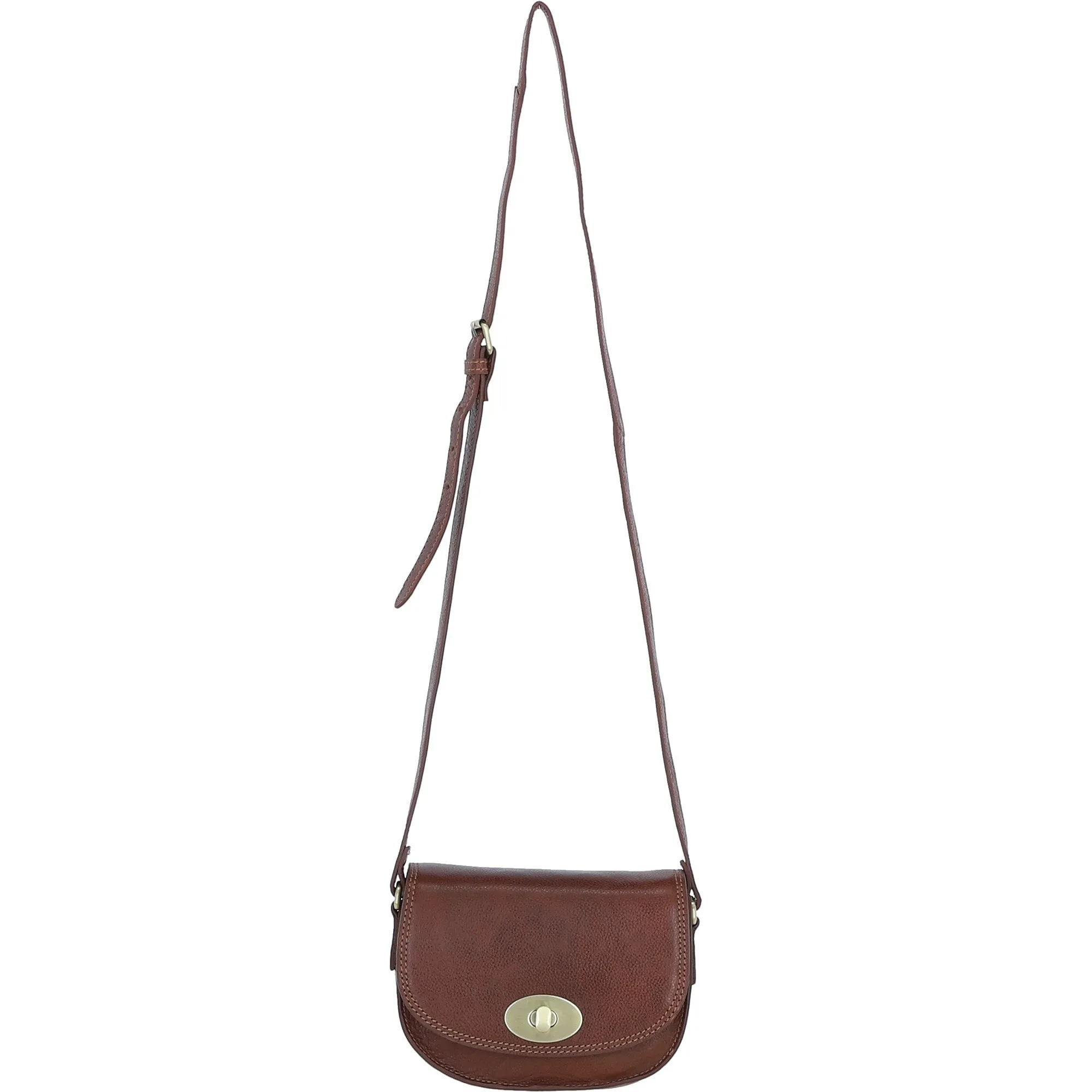 Ashwood Leather Vintage Crossbody Bag Tan: M-90