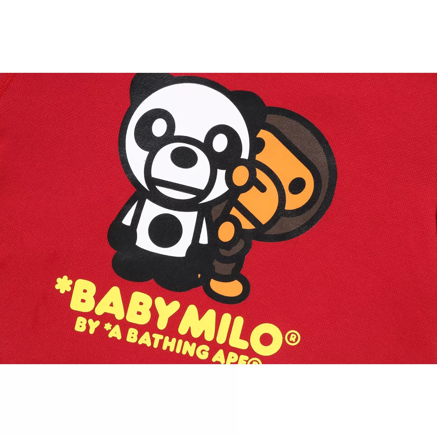 BABY MILO PANDA LAYERED PULLOVER HOODIE KIDS