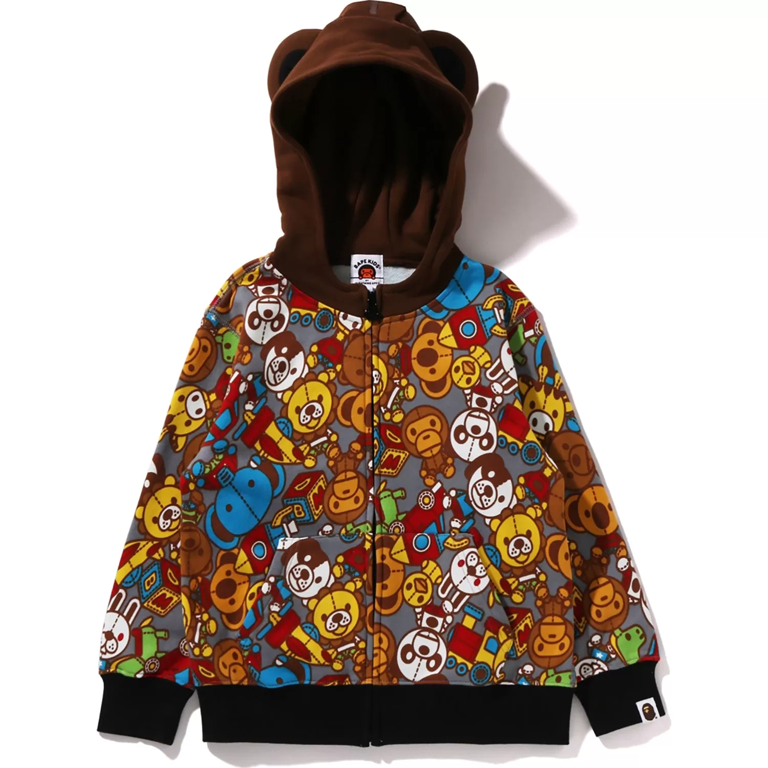 BABY MILO TOY BOX ZIP HOODIE KIDS