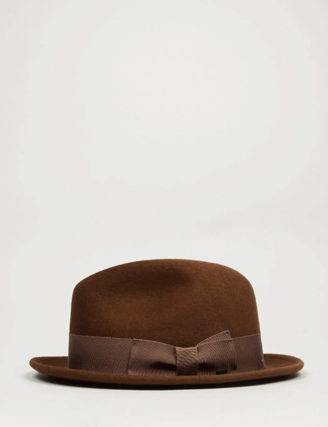 Bailey Riff Felt Tribly Hat - Cognac Brown