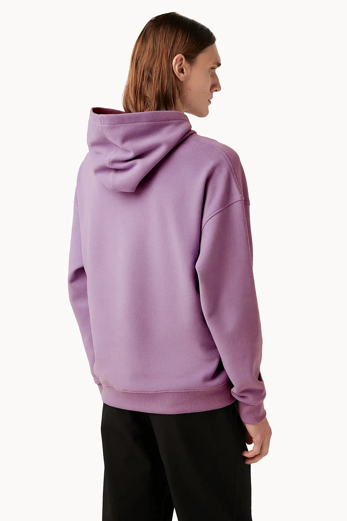 Basic Super Soft Hoodie - Leylak