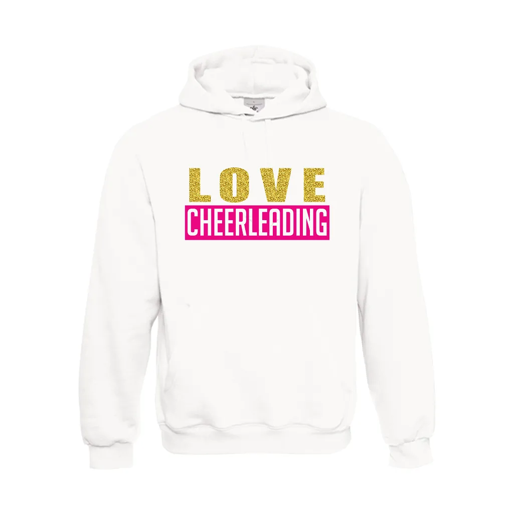 B&C LOVE CHEERLEADING hoodie