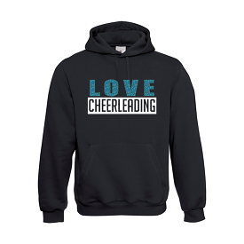 B&C LOVE CHEERLEADING hoodie