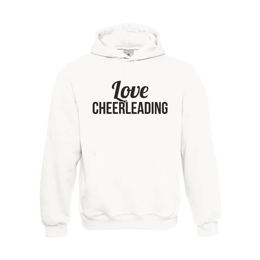 B&C Love Cheerleading hoodie