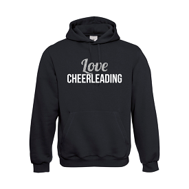 B&C Love Cheerleading hoodie