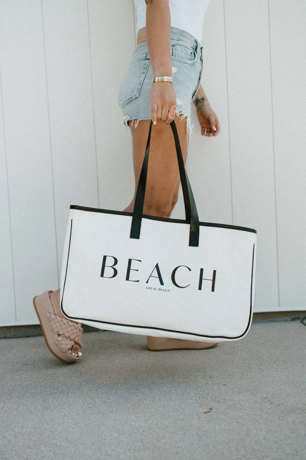 Beach Canvas Tote