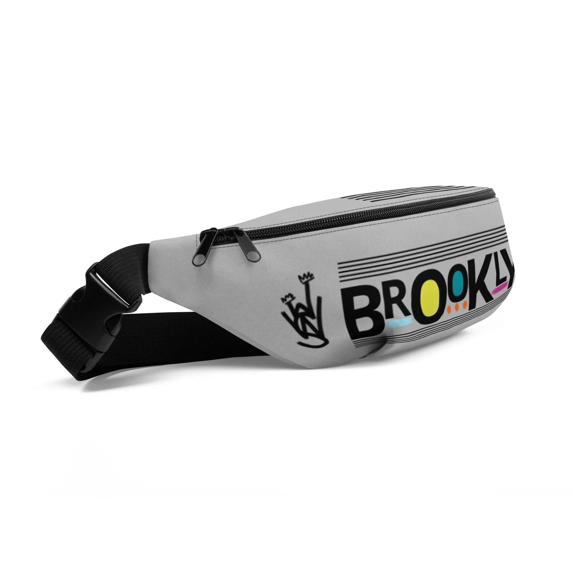 BROOKLYN --> GRAY Fanny Pack