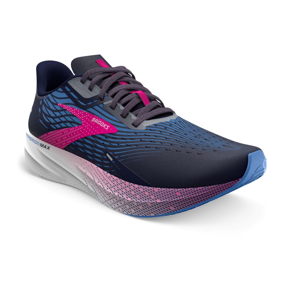 'Brooks' Women's Hyperion Max - Peacoat / Marina Blue / Pink Glo