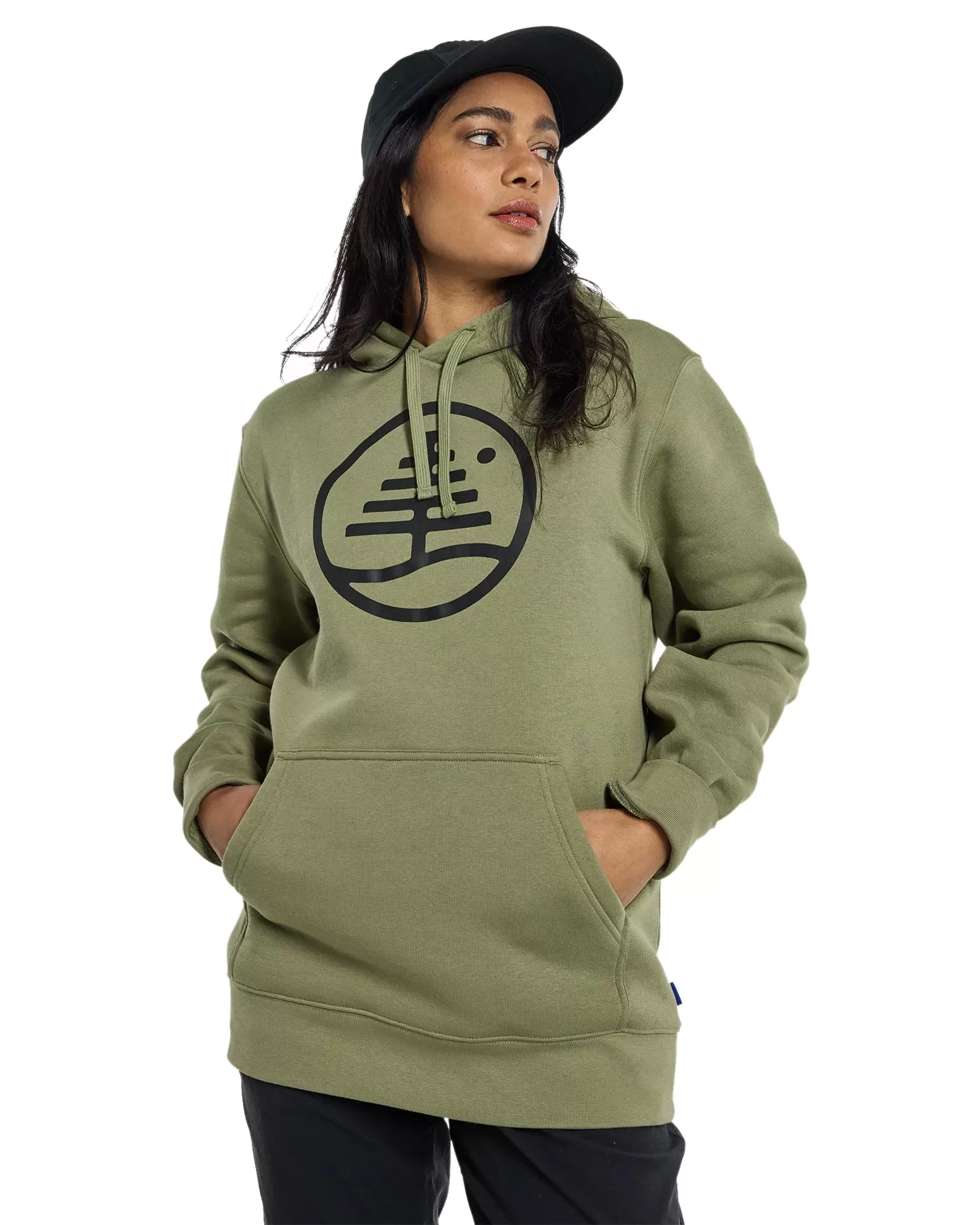 Burton Family Tree Pullover Hoodie - Forest Moss