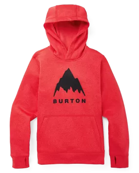 Burton Kids' Oak Pullover Hoodie - Tomato Heather