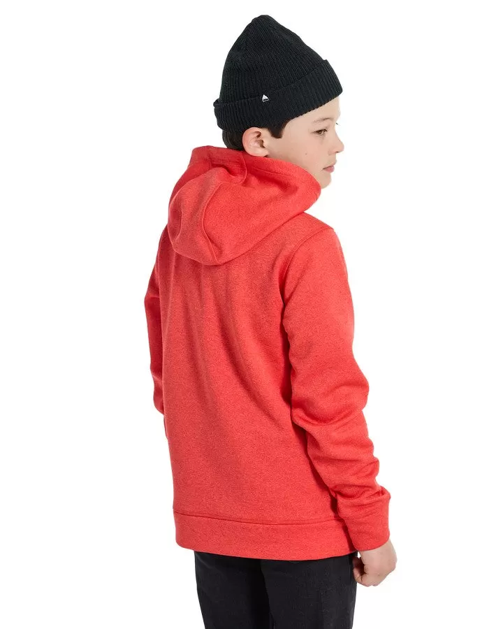 Burton Kids' Oak Pullover Hoodie - Tomato Heather