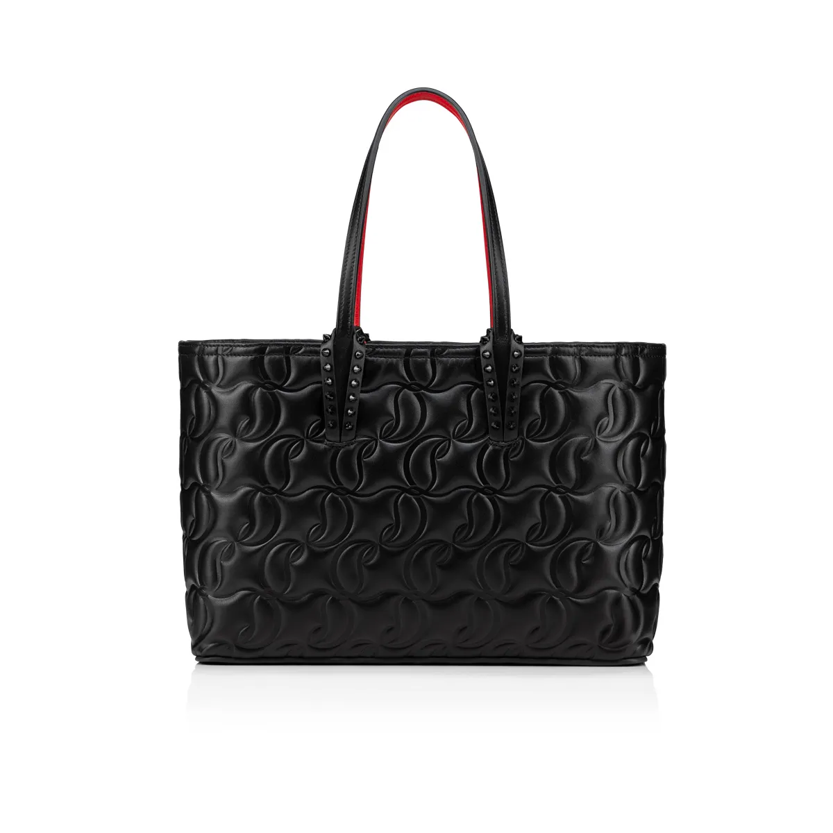 Cabata small Tote bag - Nappa leather - Black