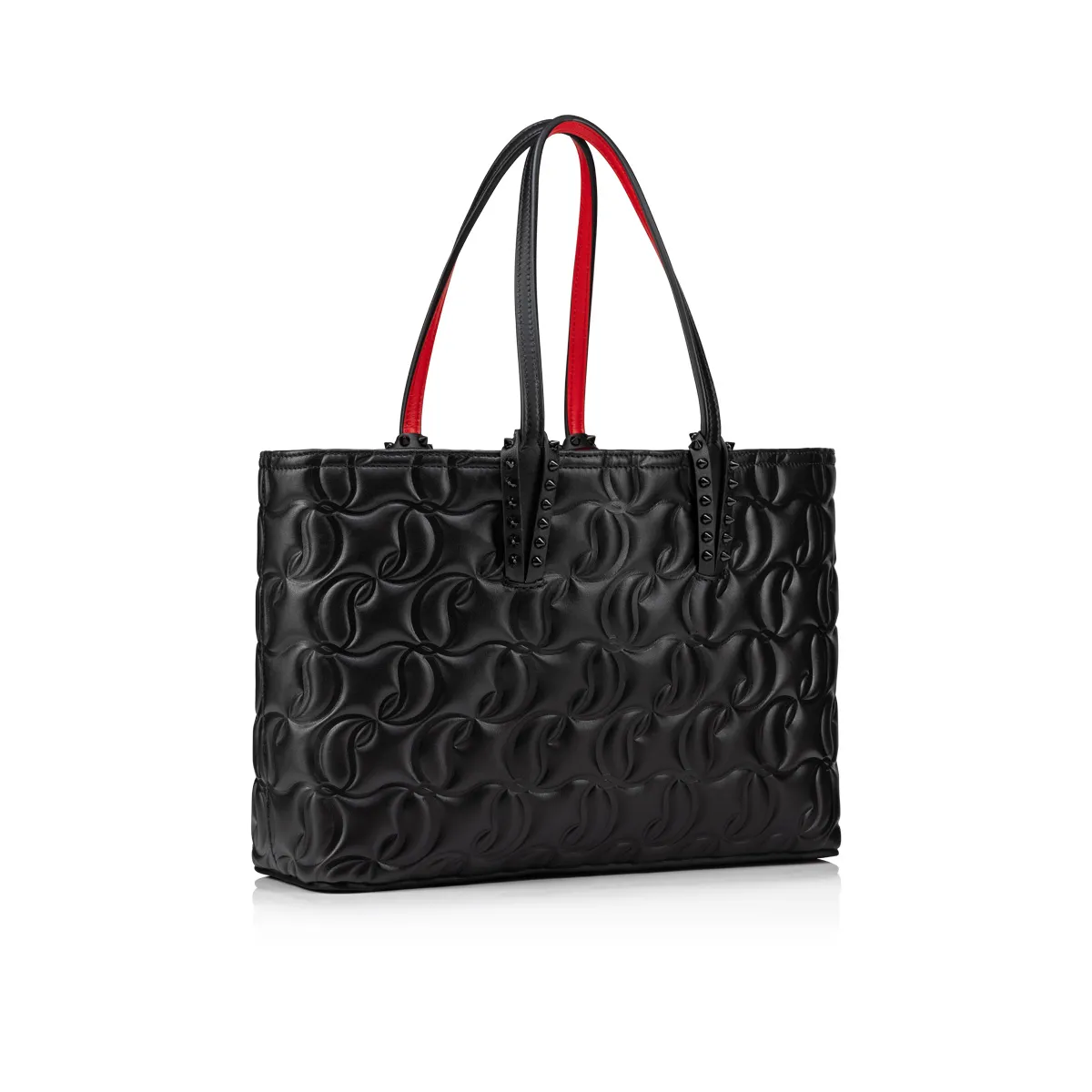 Cabata small Tote bag - Nappa leather - Black