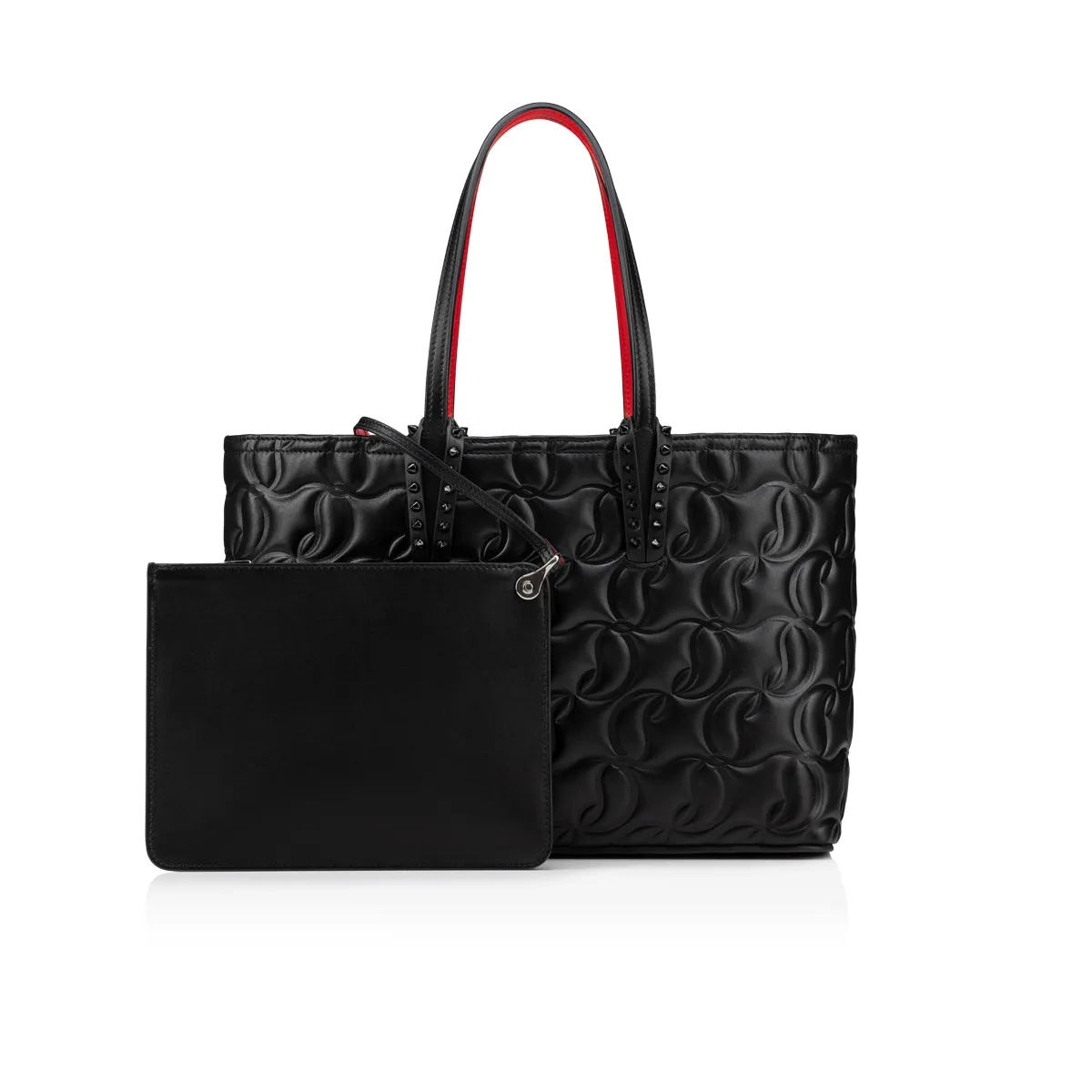 Cabata small Tote bag - Nappa leather - Black