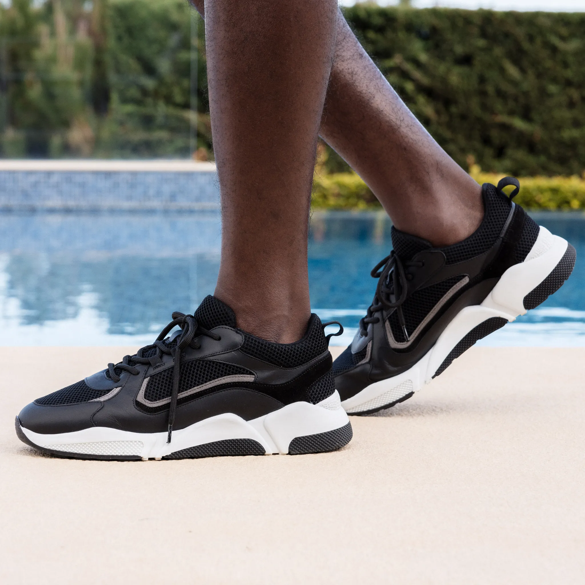 Capo RUNNER Trainer - Black/White