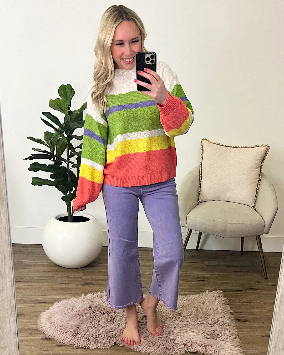 Cecilia Spring Striped Sweater