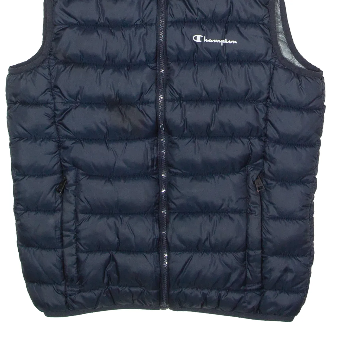 CHAMPION Mens Puffer Gilet Blue XS