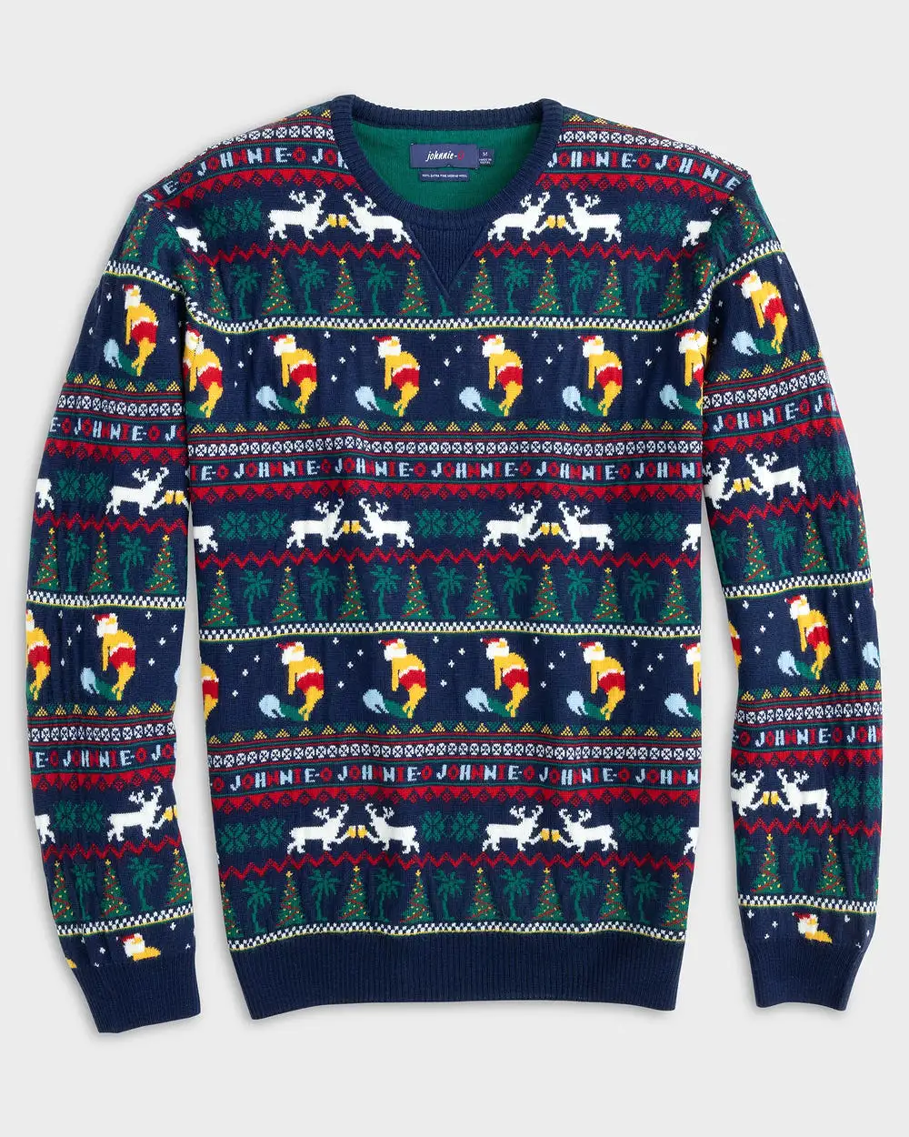 CHEERS N' BEERS HOLIDAY SWEATER - JOHNNIE-O