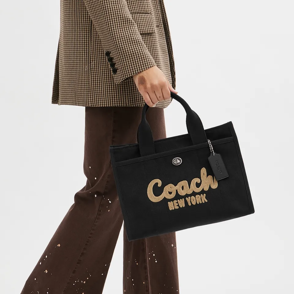 Coach Cargo Canvas Tote Bag