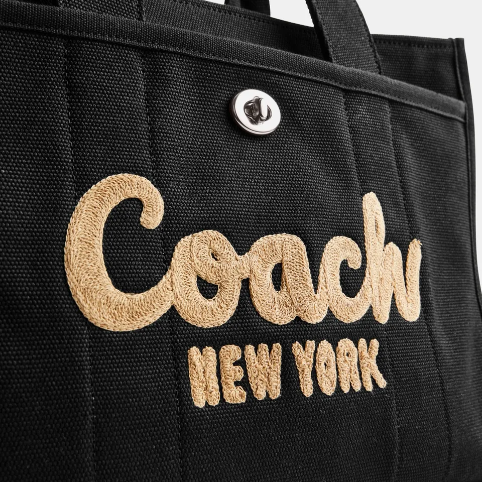 Coach Cargo Canvas Tote Bag