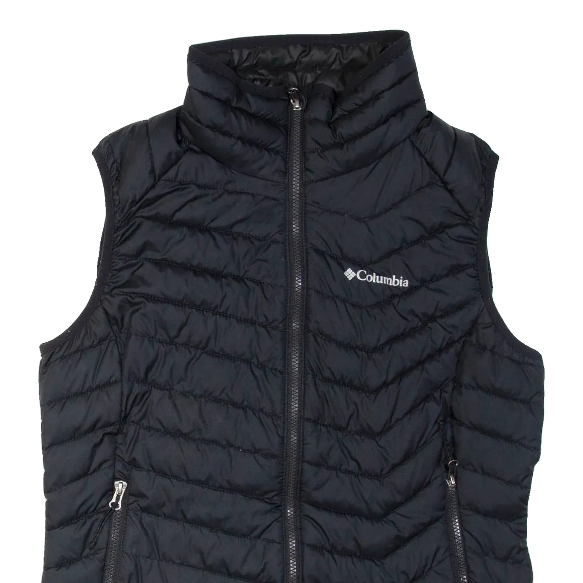 COLUMBIA Womens Puffer Gilet Black L