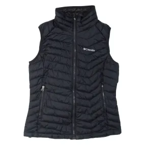 COLUMBIA Womens Puffer Gilet Black L